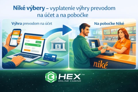 ako si vyplatit vyhru prevodom alebo na pobocke
