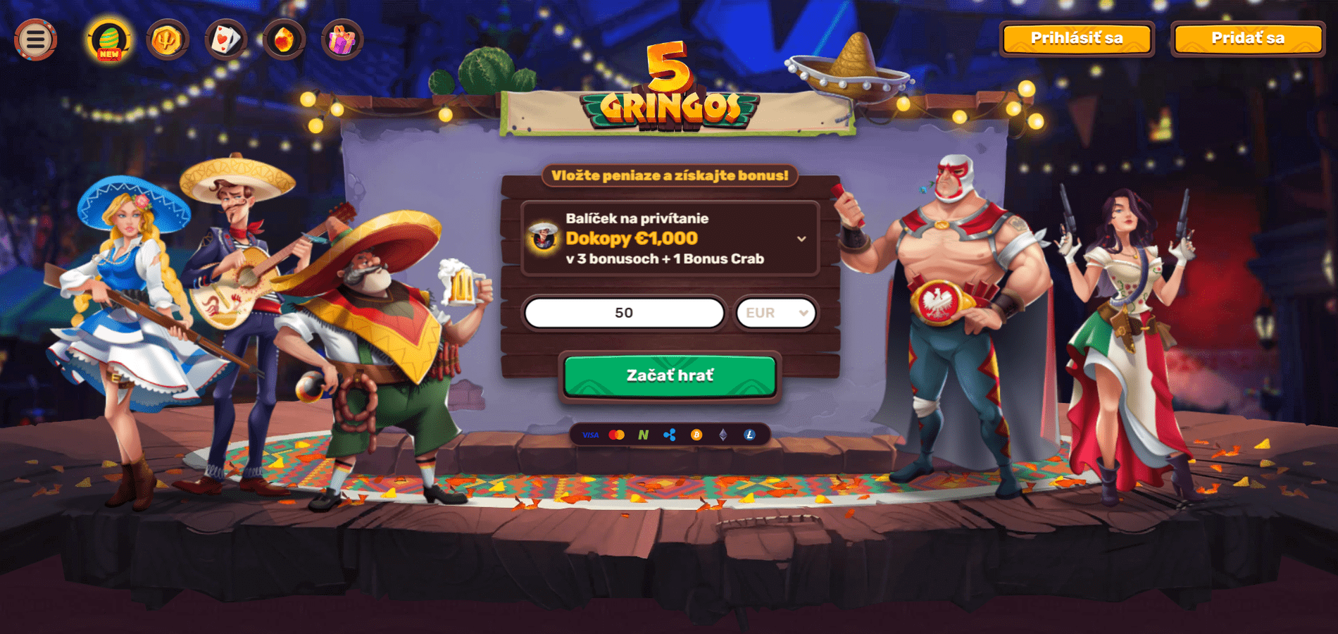 5Gringos casino recenzia