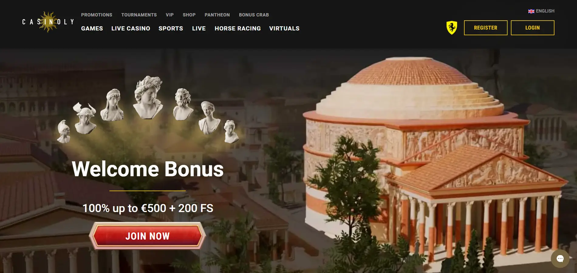 Casinoly casino uvítací bonus