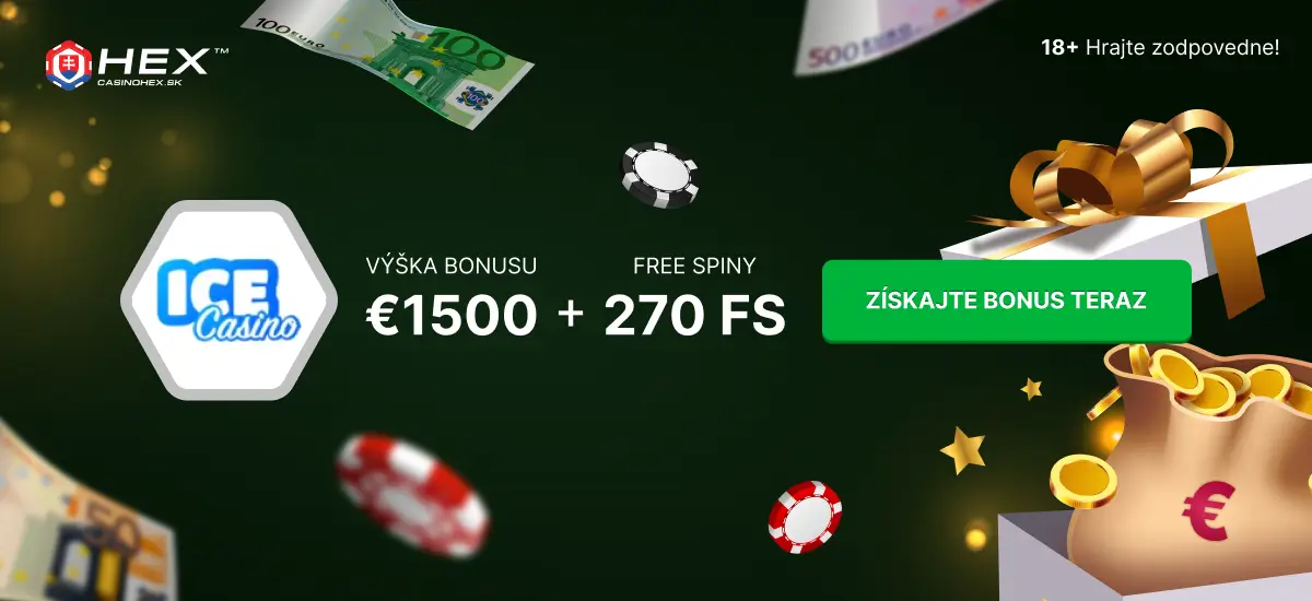 Hrajte automaty v Ice casino s bonusom