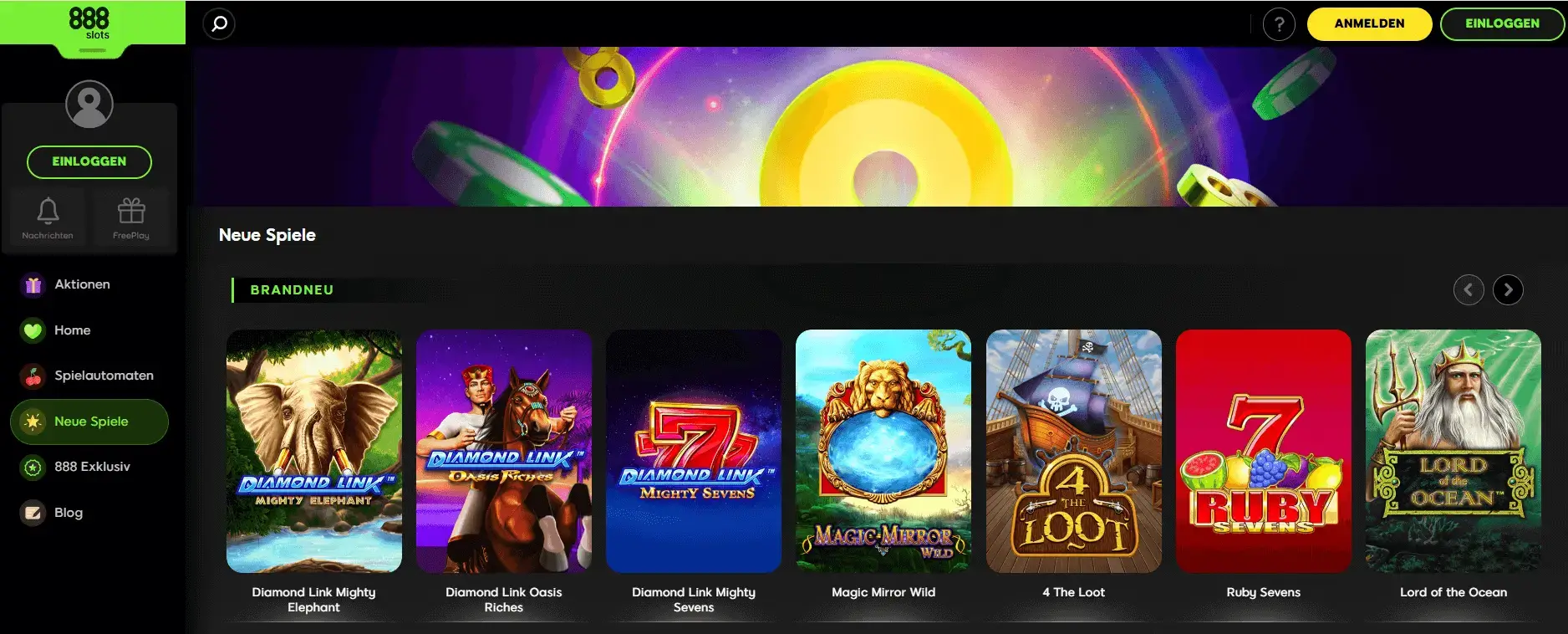 New games on slots Diamond Link Magic Mirror