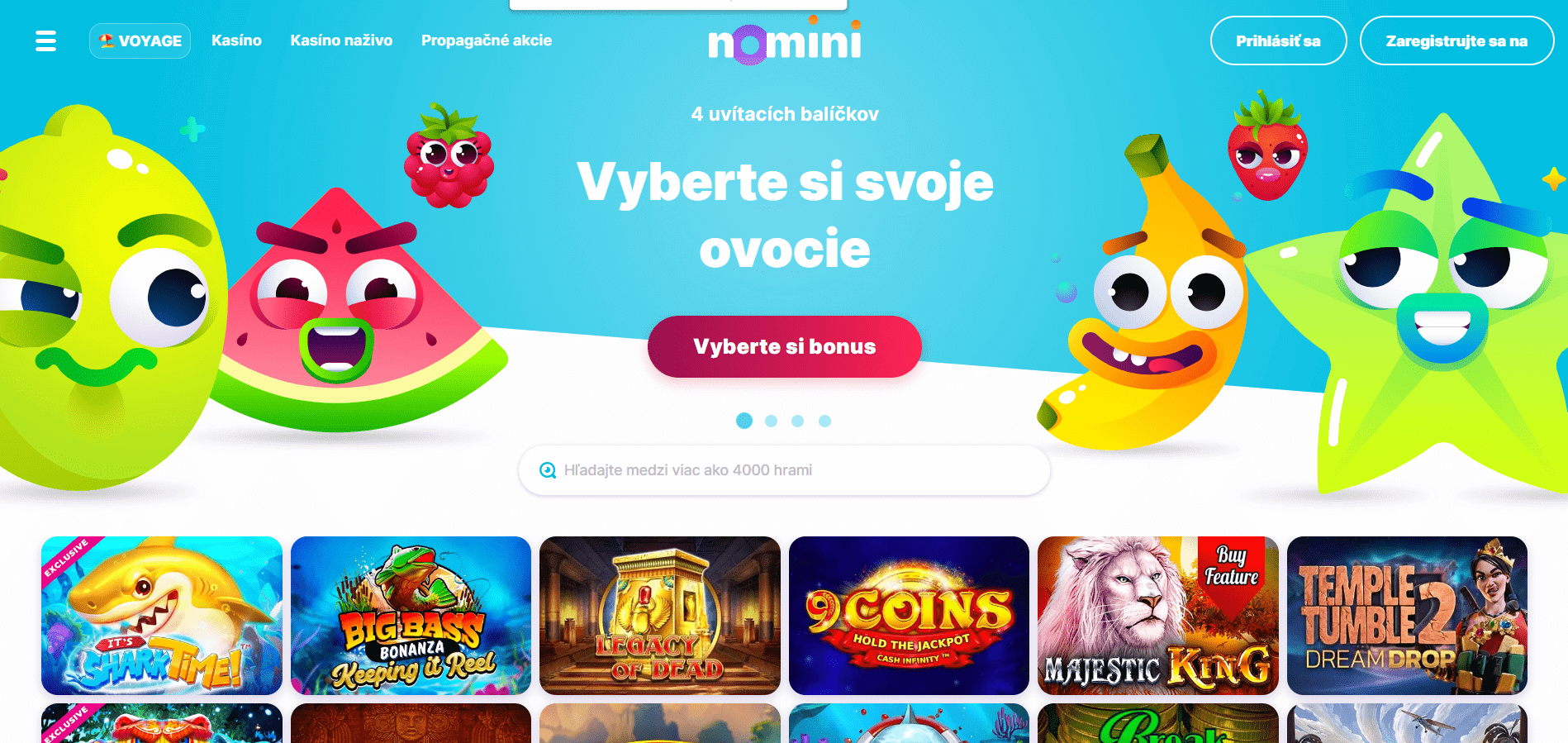 Nomini Casino recenzia