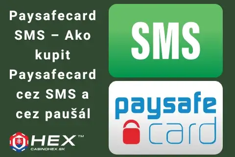 Paysafecard SMS – Ako kupit Paysafecard cez SMS a cez paušál?