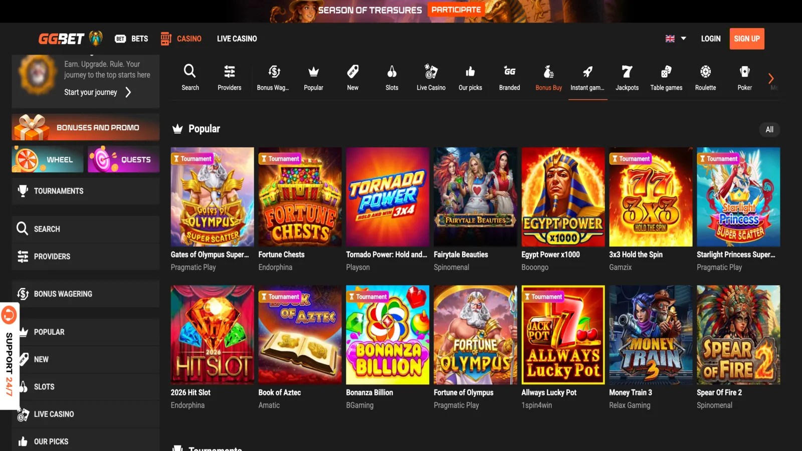 GGBet Games