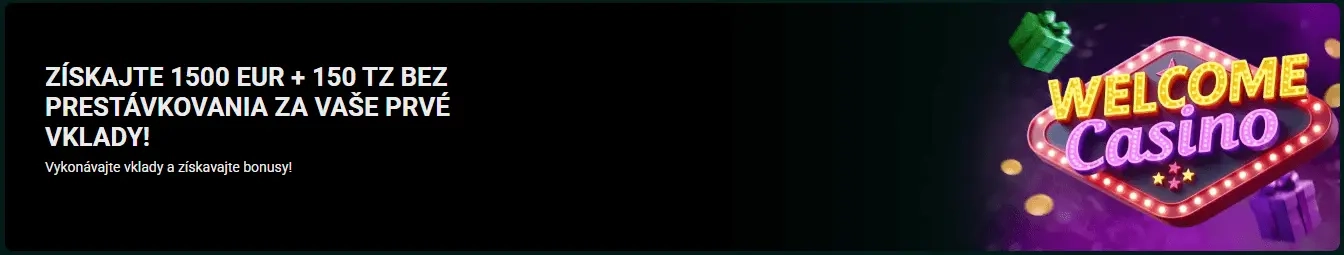 ziskajte online casino bonusy eur a tz bez prestavkovania za vase prve vklady v sekcii welcome casino
